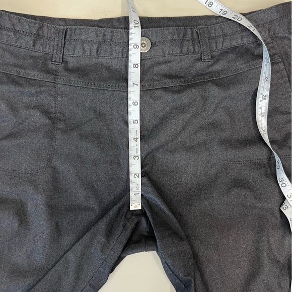 Athleta Charcoal Gray Shorts Size 16 - Picture 4 of 7